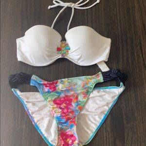 Victoria Secret Strapless push-up bikini 34D/L